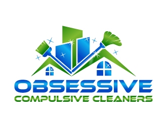 Obsessive Compulsive Cleaners  logo design by abss