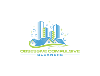 Obsessive Compulsive Cleaners  logo design by ndaru