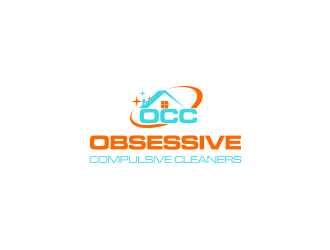 Obsessive Compulsive Cleaners  logo design by Adundas