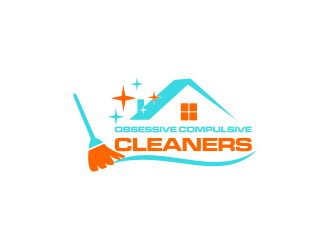 Obsessive Compulsive Cleaners  logo design by Adundas