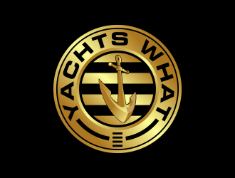 Yachts What (part of Super Yacht Captain) logo design by Kruger