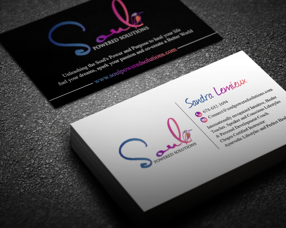 Soul Powered Solutions      logo design by Boomstudioz