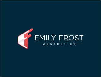 Emily Frost Aesthetics logo design by FloVal