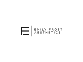 Emily Frost Aesthetics logo design by pencilhand