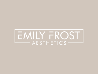 Emily Frost Aesthetics logo design by Lavina