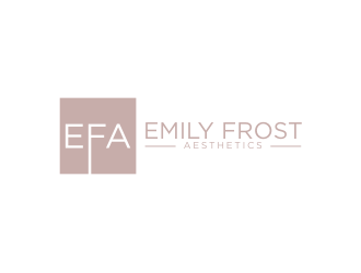 Emily Frost Aesthetics logo design by Barkah