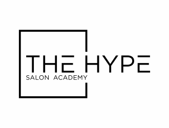 The Hype Salon Academy logo design by eagerly