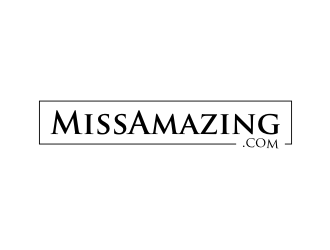MissAmazing.com logo design by Barkah