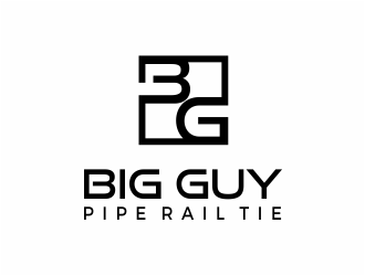 Big Guy Pipe Rail Tie  logo design by kimora