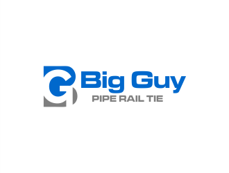 Big Guy Pipe Rail Tie  logo design by Gwerth