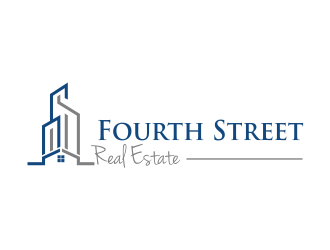 Fourth Street Real Estate logo design by kopipanas