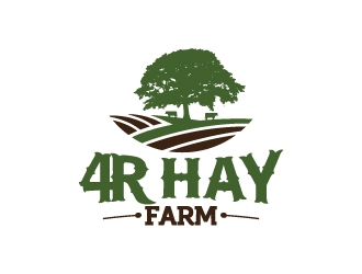 4R Hay Farm logo design by yans
