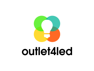 Outlet4LED logo design by JessicaLopes