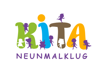 KITA neunmalklug logo design by BeDesign