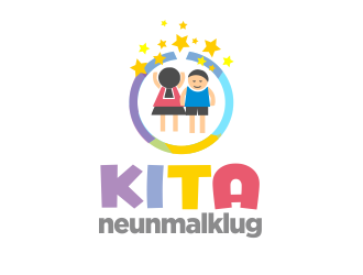 KITA neunmalklug logo design by YONK