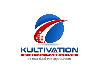 Kultivation Digital Marketing logo design by pencilhand