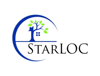 StarLOC logo design by jetzu