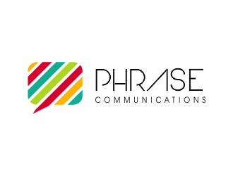 Phrase Communications logo design by JessicaLopes