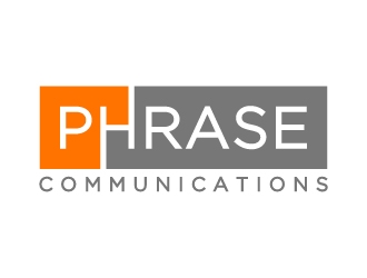 Phrase Communications logo design by BrainStorming