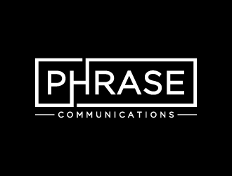 Phrase Communications logo design by BrainStorming