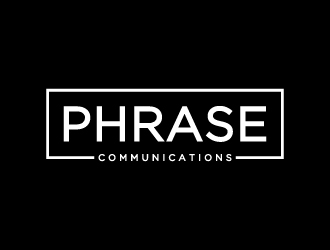 Phrase Communications logo design by BrainStorming
