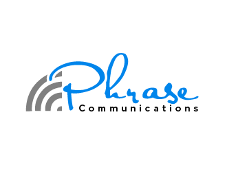 Phrase Communications logo design by THOR_