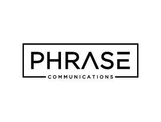 Phrase Communications logo design by BrainStorming