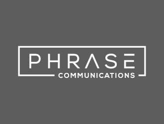 Phrase Communications logo design by maserik