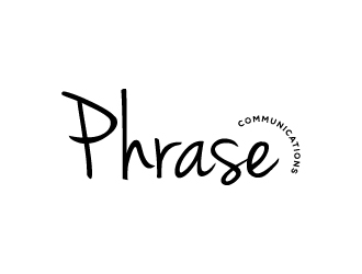 Phrase Communications logo design by BrainStorming