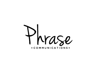 Phrase Communications logo design by BrainStorming