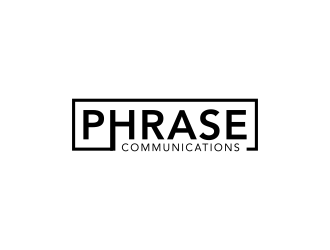 Phrase Communications logo design by ingepro