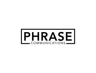Phrase Communications logo design by ingepro