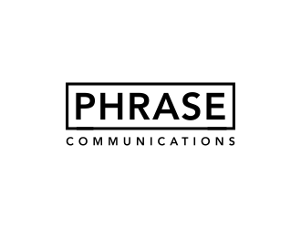 Phrase Communications logo design by ingepro