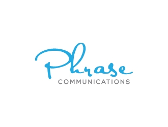 Phrase Communications logo design by zakdesign700