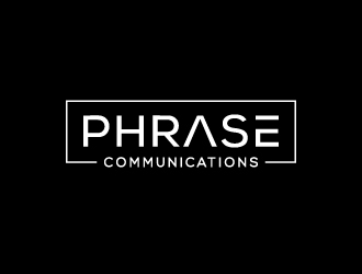 Phrase Communications logo design by zakdesign700