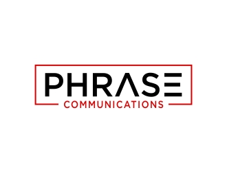 Phrase Communications logo design by excelentlogo