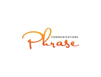 Phrase Communications logo design by crazher