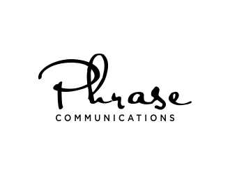 Phrase Communications logo design by excelentlogo
