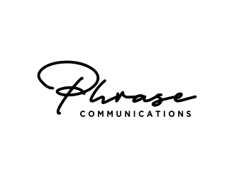 Phrase Communications logo design by excelentlogo