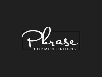 Phrase Communications logo design by crazher