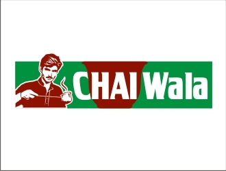 ARHAD KHAN CHAI WALA logo design by GURUARTS