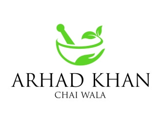 ARHAD KHAN CHAI WALA logo design by jetzu