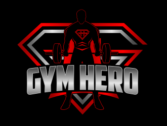 Gym Hero logo design by beejo