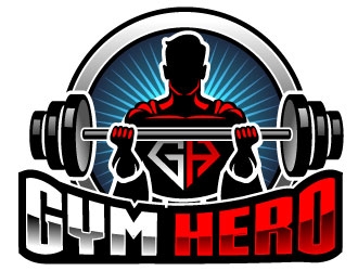 Gym Hero logo design by Suvendu