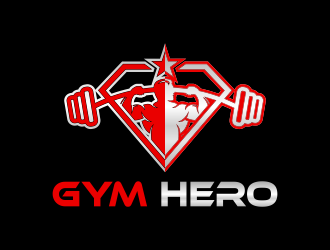 Gym Hero logo design by Garmos