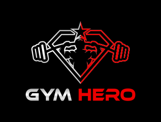 Gym Hero logo design by Garmos