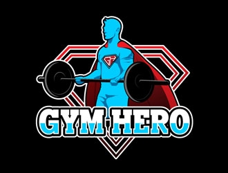 Gym Hero logo design by LogoInvent