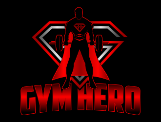 Gym Hero logo design by beejo