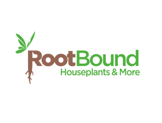 Root Bound  - Houseplants and More logo design by YONK