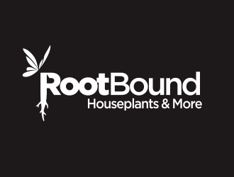 Root Bound  - Houseplants and More logo design by YONK